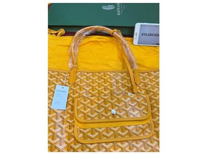 Goyard Saint Louis GM Giallo - vista 4