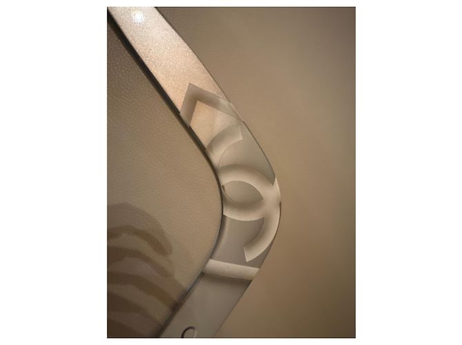 Chanel Boomerang Grey Plastic - view 3