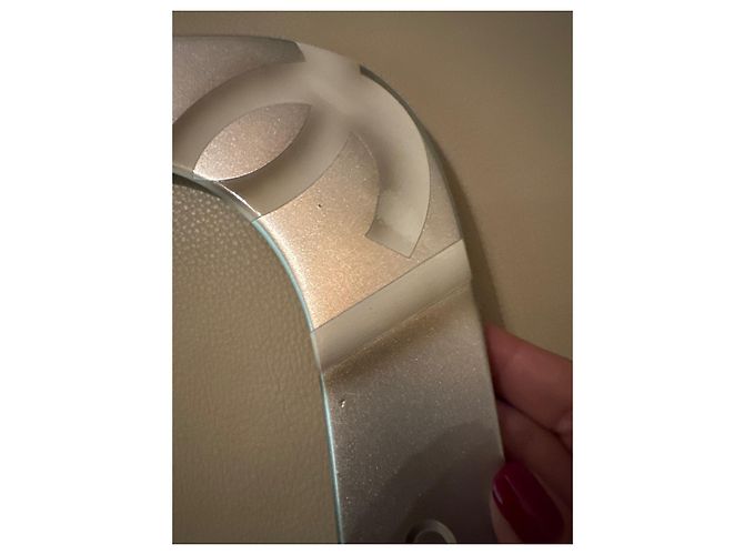 Chanel Boomerang Grey Plastic - view 5