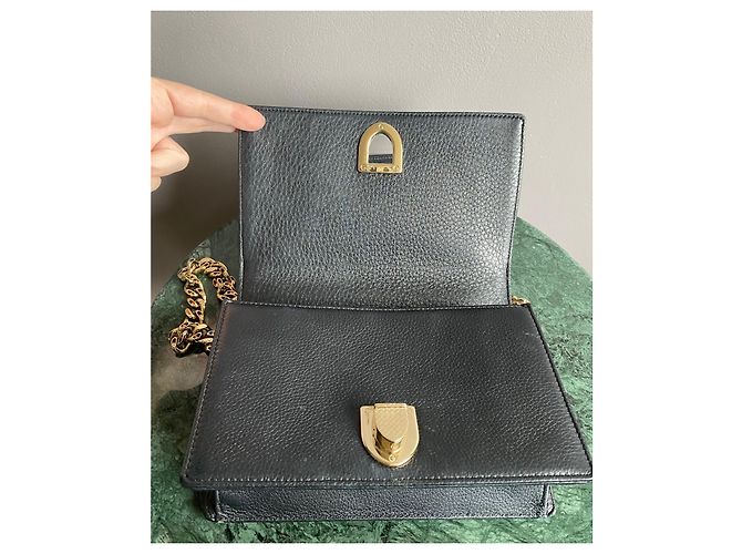 Borsa Dior Small Diorama in Pelle Nera Nero - vista 10