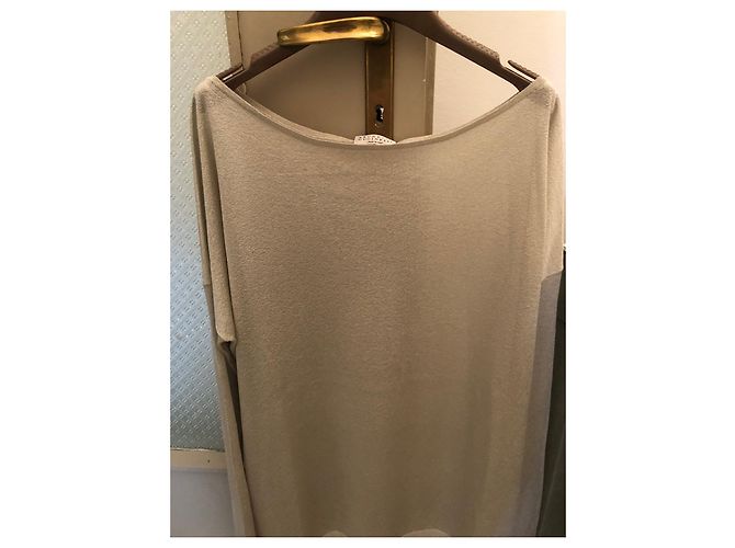 Brunello Cucinelli Lurex Pullover Gold und Silber Gold hardware - Ansicht 12
