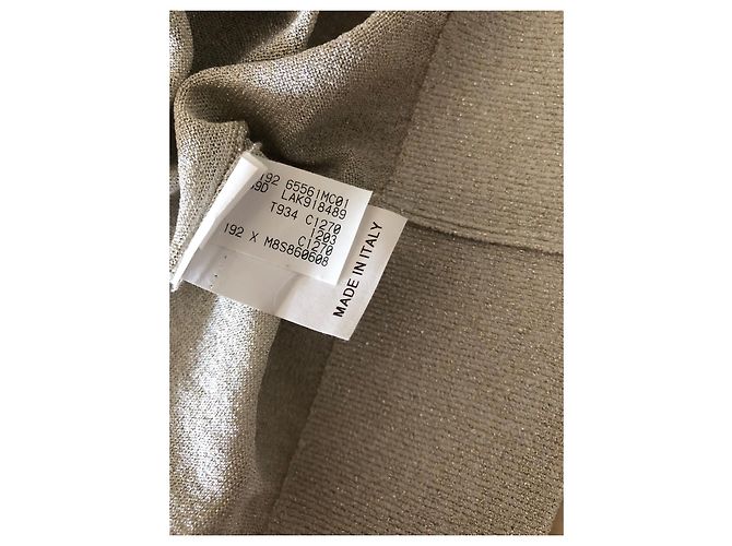 Brunello Cucinelli Lurex Pullover Gold und Silber Gold hardware - Ansicht 8