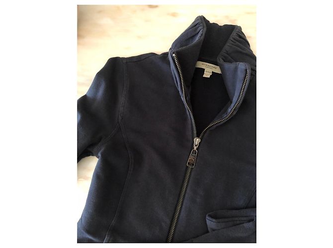 Sudadera Burberry Azul de Algodón - vista 3