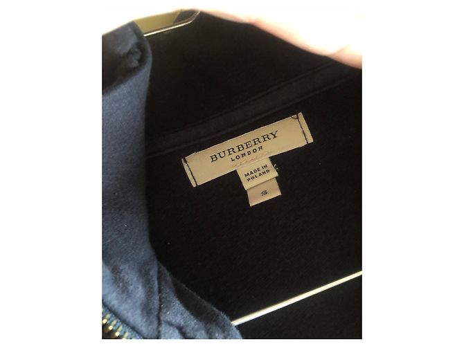 Sudadera Burberry Azul de Algodón - vista 7