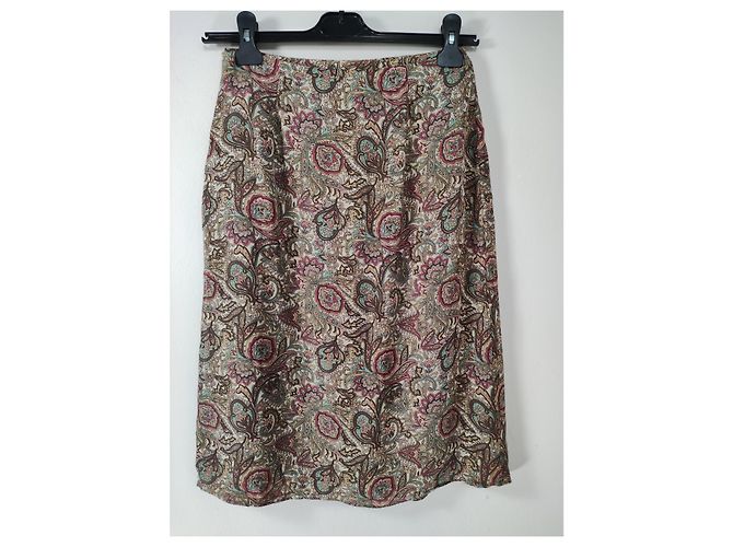 Autre Marque Falda midi de seda Charter Club Multicolor - vista 2