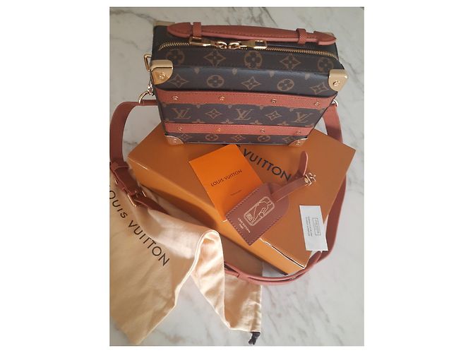 Louis Vuitton Maniglia borsa Trunk NBA Cioccolato - vista 11