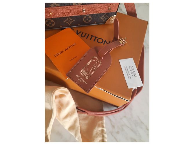 Louis Vuitton Maniglia borsa Trunk NBA Cioccolato - vista 12