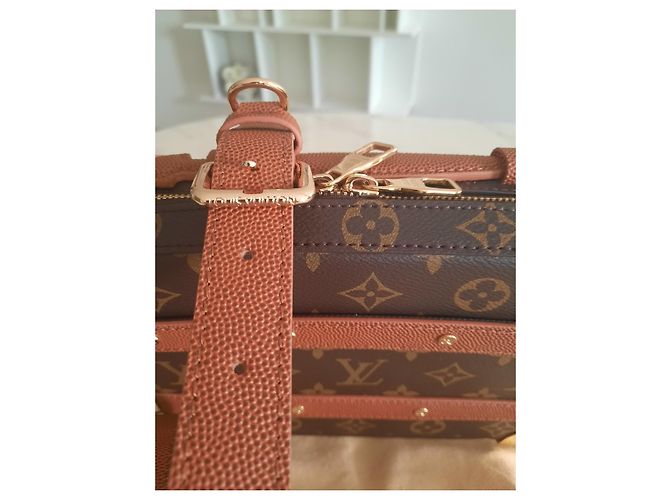 Louis Vuitton Maniglia borsa Trunk NBA Cioccolato - vista 4
