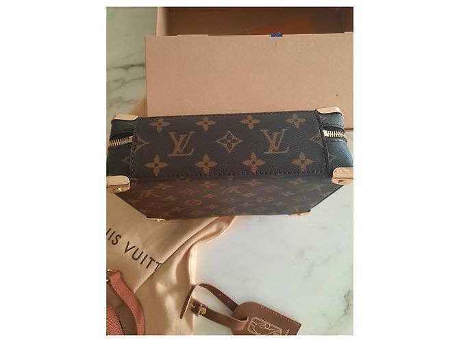 Louis Vuitton Maniglia borsa Trunk NBA Cioccolato - vista 5