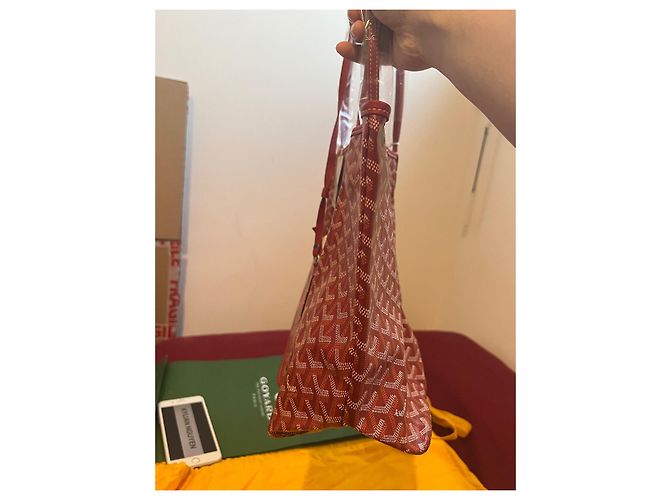 Goyard Saint Louis PM Rosso - vista 13