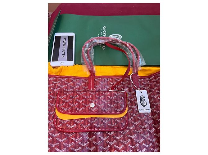 Goyard Saint Louis PM Rosso - vista 2