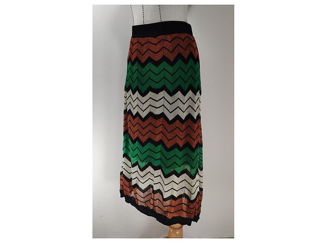 Autre Marque Saia de malha Wave Second Female Multicor Viscose - vista 2