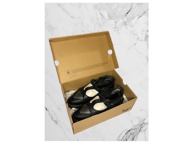 Dr. Martens Caidos Creeper Mary Jane Style Nero - vista 2