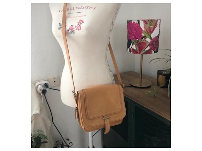 Borsa Max & Co in pelle beige - vista 10