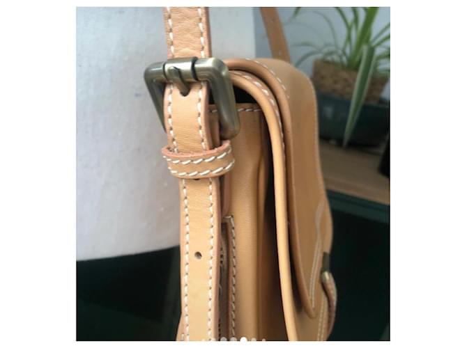 Borsa Max & Co in pelle beige - vista 7