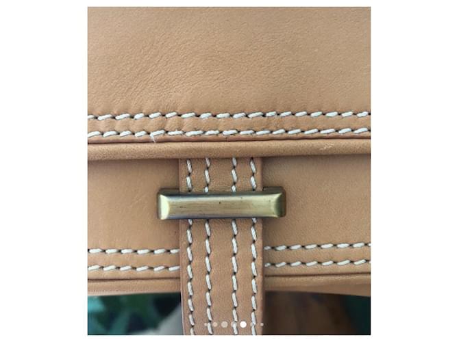 Borsa Max & Co in pelle beige - vista 8