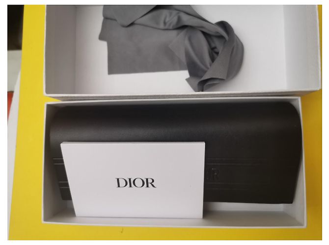 Gafas de sol Christian Dior Montaigne30 Negras Acetato Negro - vista 2