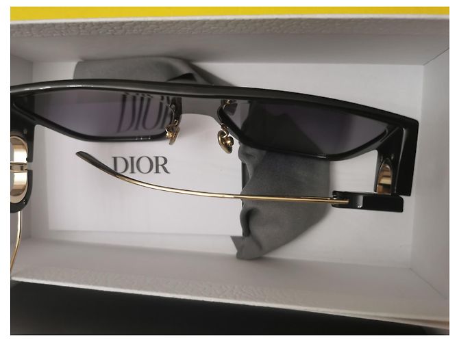 Gafas de sol Christian Dior Montaigne30 Negras Acetato Negro - vista 3