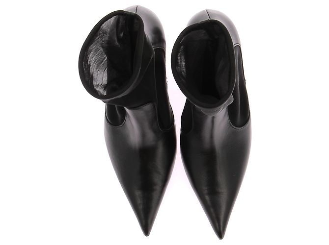 Autre Marque Botas No Firmadas T.EU 40 Cuero Negro - vista 7