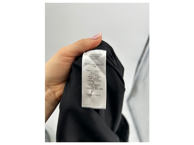 Monos Lanvin T.FR 38 Seda Negro - vista 3