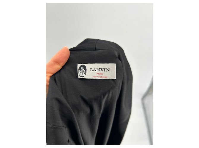 Monos Lanvin T.FR 38 Seda Negro - vista 4