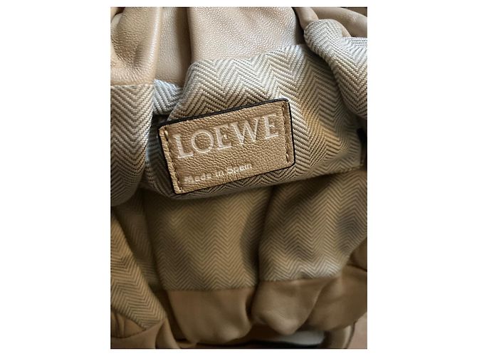 Loewe Bounce Bag Beige Lambskin - view 9