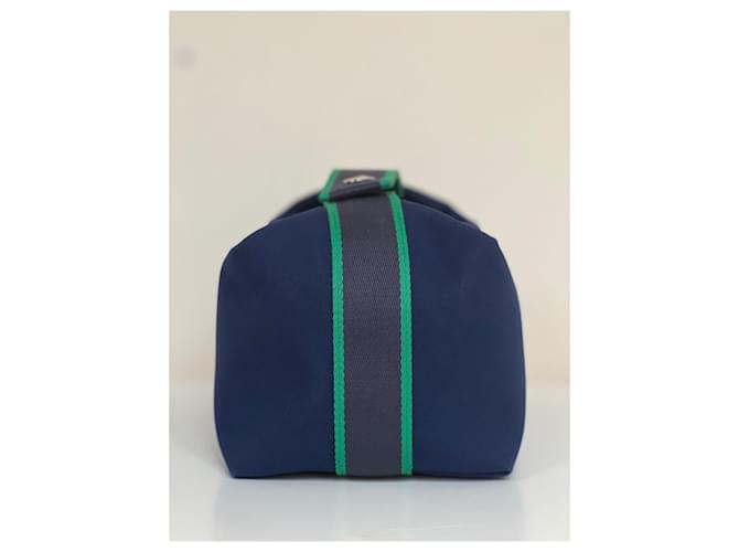 Hermès Hermes Beauty case Bride-à-Brac Blu - vista 4