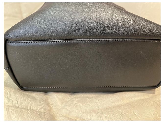 Borsa a mano Christian Dior Malice Paerla in agnello grigio - vista 3