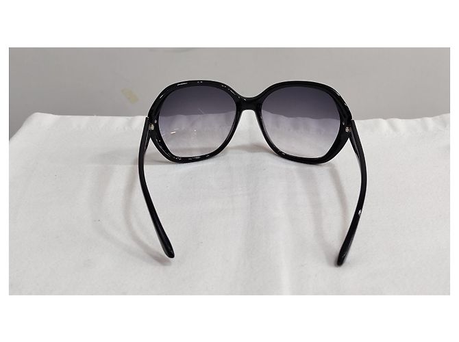 Gafas de sol Prada oversize negras de plástico Negro - vista 5