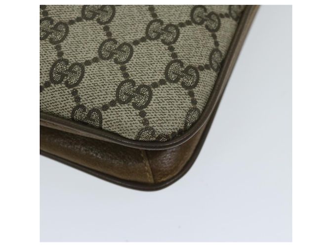 GUCCI Borsa a spalla GG Supreme PVC Beige Auth ep3681 - vista 14
