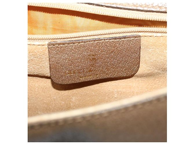 GUCCI Borsa a spalla GG Supreme PVC Beige Auth ep3681 - vista 18