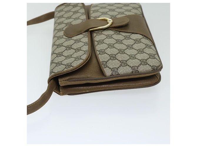 GUCCI Borsa a spalla GG Supreme PVC Beige Auth ep3681 - vista 3
