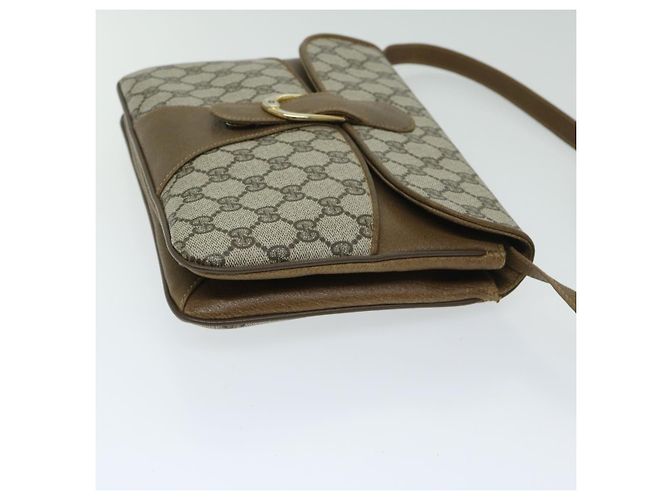 GUCCI Borsa a spalla GG Supreme PVC Beige Auth ep3681 - vista 4