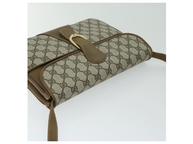 GUCCI Borsa a spalla GG Supreme PVC Beige Auth ep3681 - vista 6