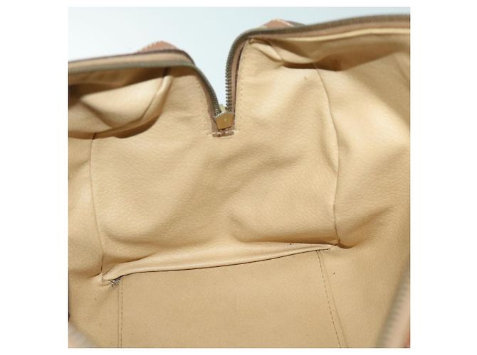 Céline CELINE Borsa Boston in tela macadam PVC Marrone Auth yk11253 - vista 20