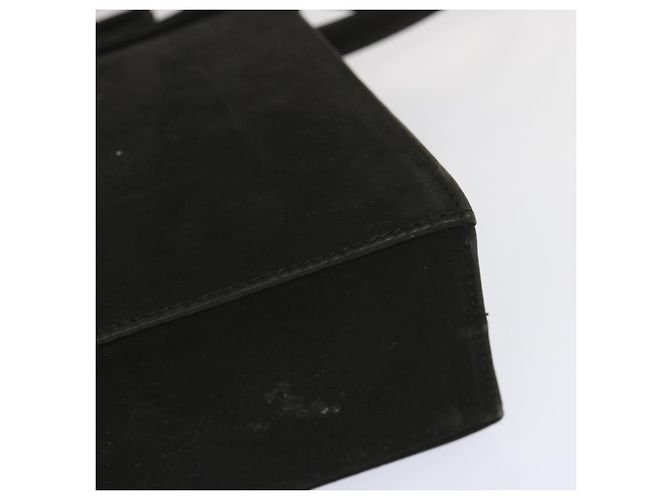 Borsa a mano Salvatore Ferragamo in pelle scamosciata 2modo Black Auth hk1171 Nero - vista 16