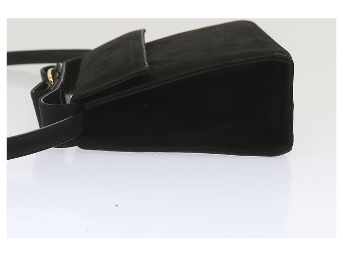 Borsa a mano Salvatore Ferragamo in pelle scamosciata 2modo Black Auth hk1171 Nero - vista 4