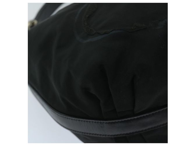 PRADA Borsa a Spalla Nylon Nero Auth am5930 - vista 15