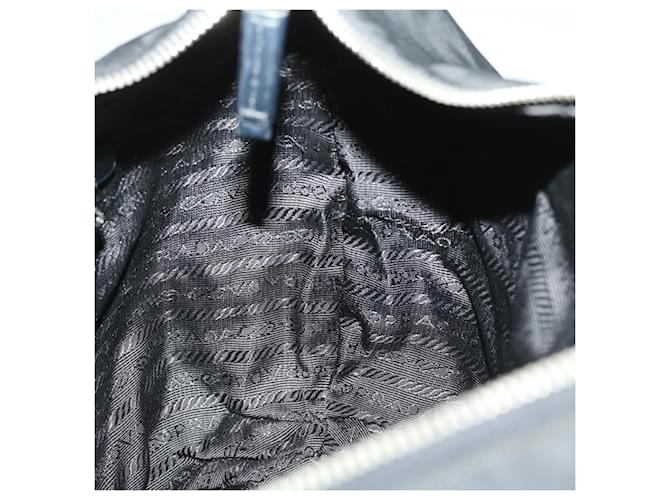PRADA Borsa a Spalla Nylon Nero Auth am5930 - vista 20