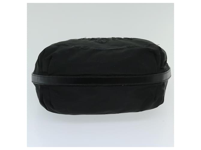 PRADA Borsa a Spalla Nylon Nero Auth am5930 - vista 5