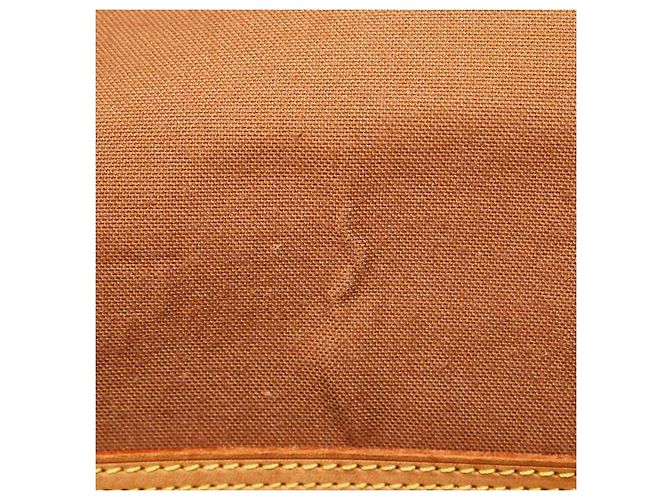 Louis Vuitton Monogram Sac Gibeciere MM Marrone - vista 6