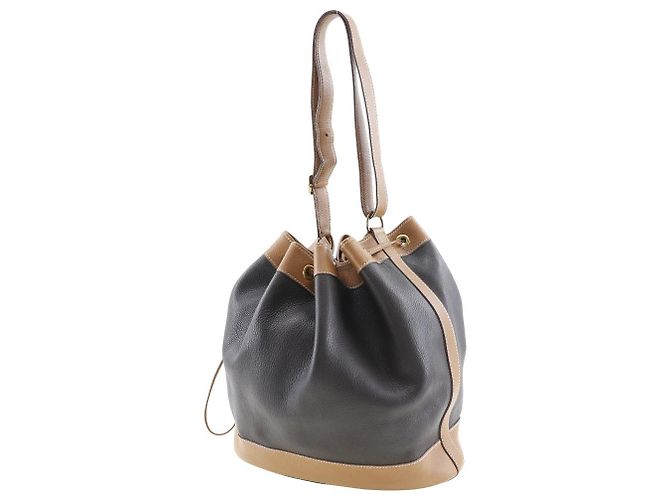 Market Hermès Bolsa com cordão GM do mercado de couro Marrom - vista 2