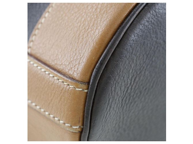 Market Hermès Bolsa com cordão GM do mercado de couro Marrom - vista 4
