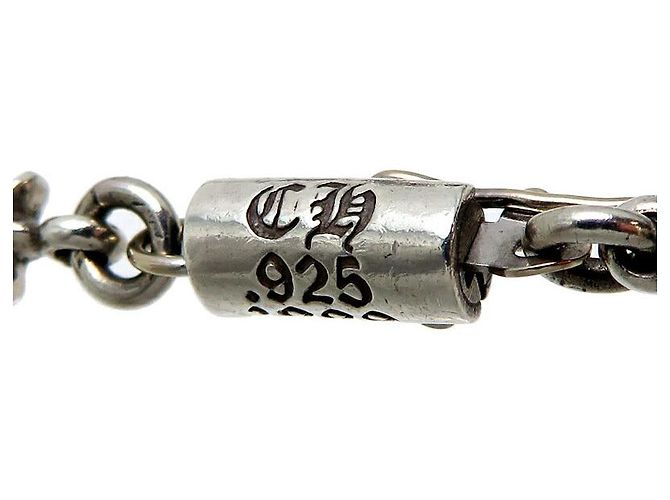 Chrome Hearts Bracelet Tiny E CH Plus en argent - vue 4