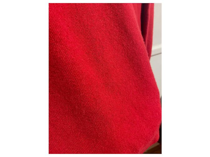 BALENCIAGA Strick T.International XS Wolle Rot - Ansicht 5