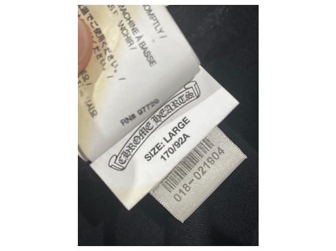 CHROME HEARTS Vestidos T.Internacional L Algodón Negro - vista 12