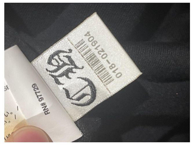 CHROME HEARTS Vestidos T.Internacional L Algodón Negro - vista 13