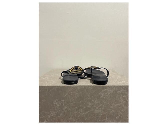 Hermès Sandali HERMES T.EU 41 Pelle Blu - vista 6