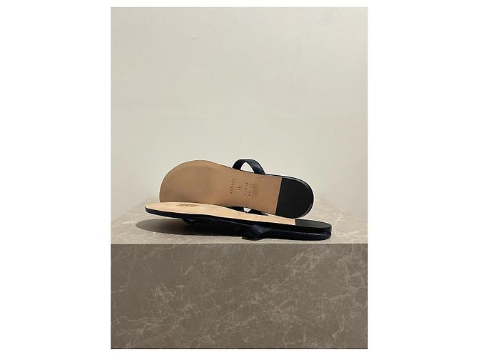 Hermès Sandali HERMES T.EU 41 Pelle Blu - vista 7