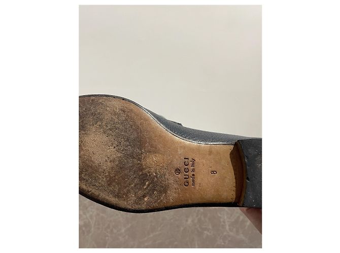 GUCCI Ballerine T.EU 42 Pelle Blu - vista 5